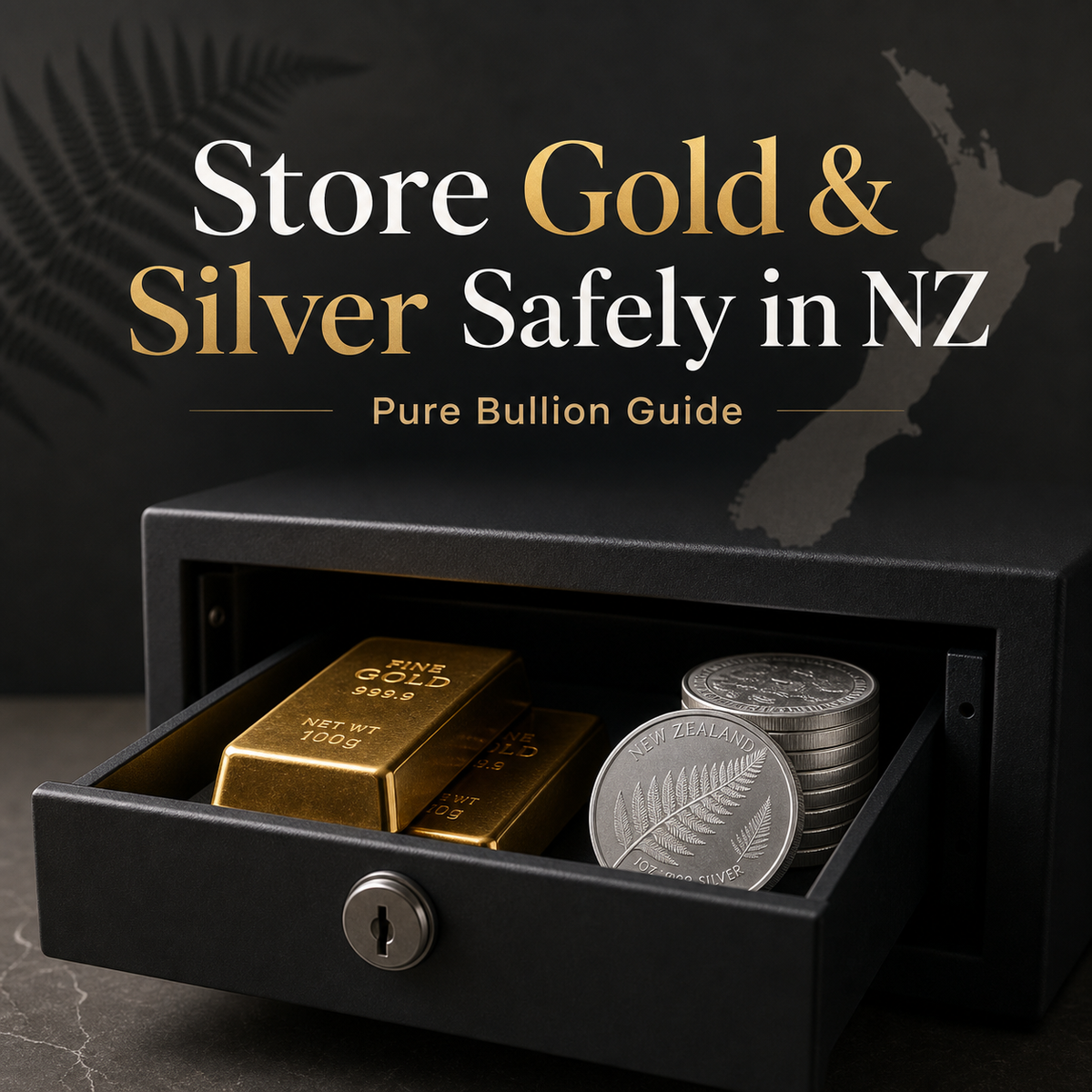 How to store gold and silver bullion in New Zealand