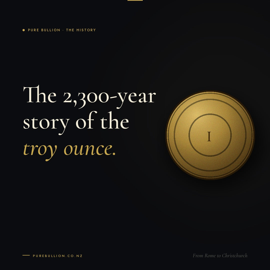 Troy ounce explained, why bullion is weighed in troy ounces