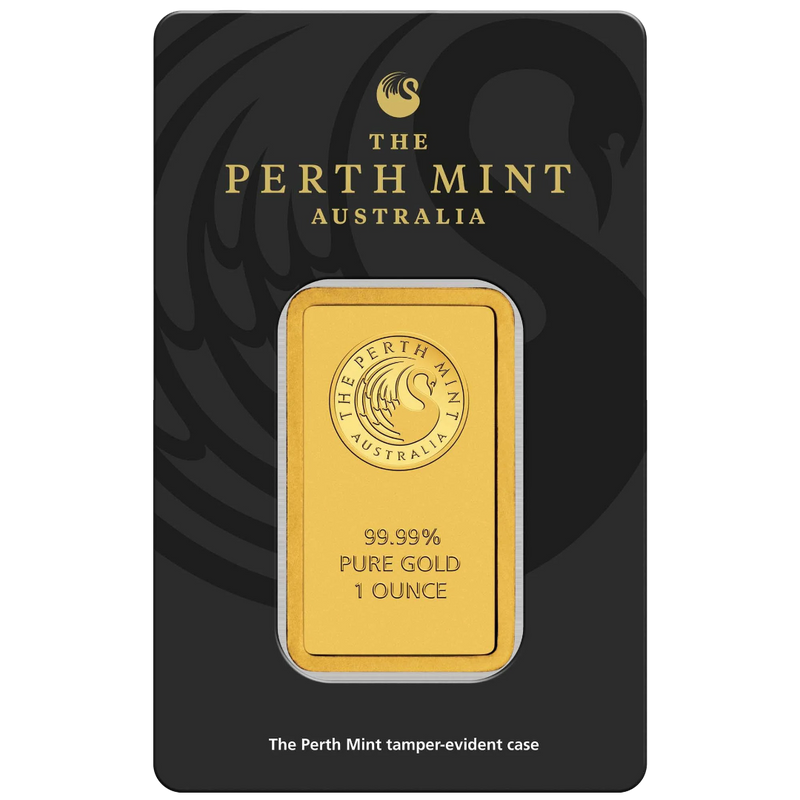 1 Troy Ounce Perth Mint Gold Minted Bar