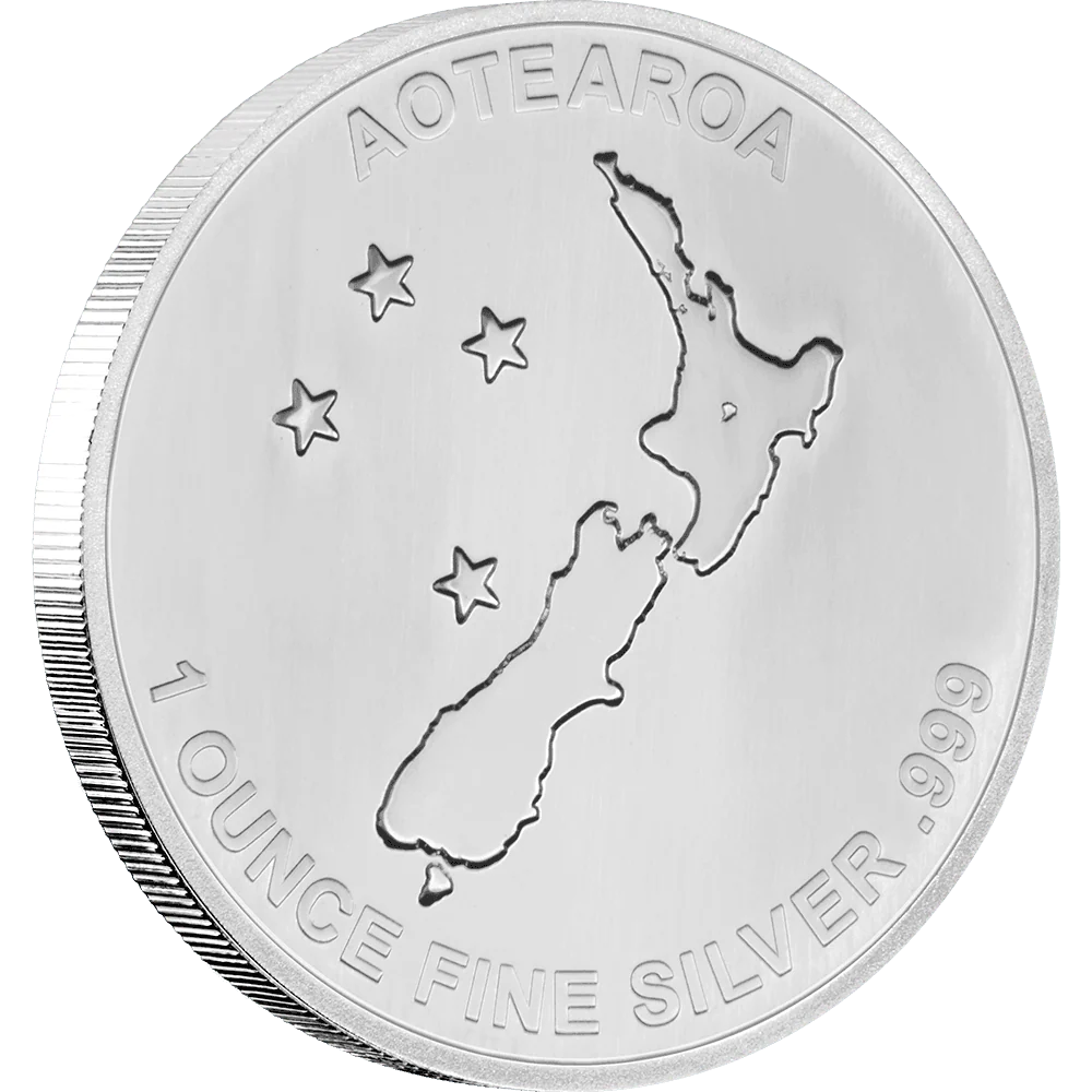 1oz NZ Mint Silver Fern Round .999
