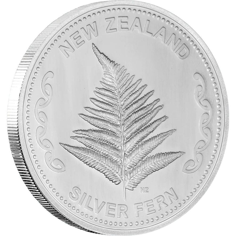 1oz NZ Mint Silver Fern Round .999