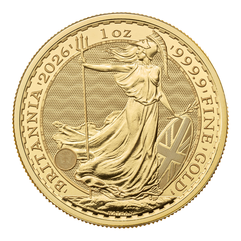 1 Oz Gold Coin The Royal Mint Britannia (King Back)