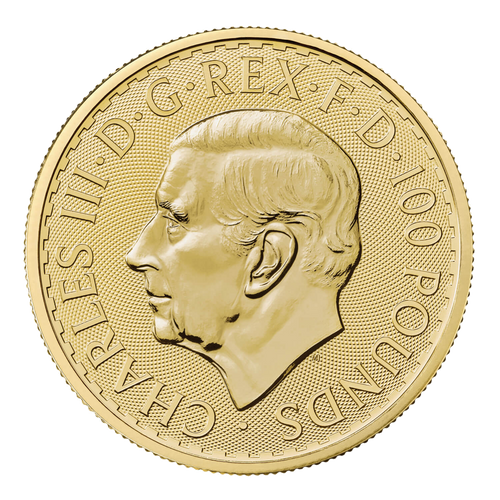 1 Oz Gold Coin The Royal Mint Britannia (King Back)