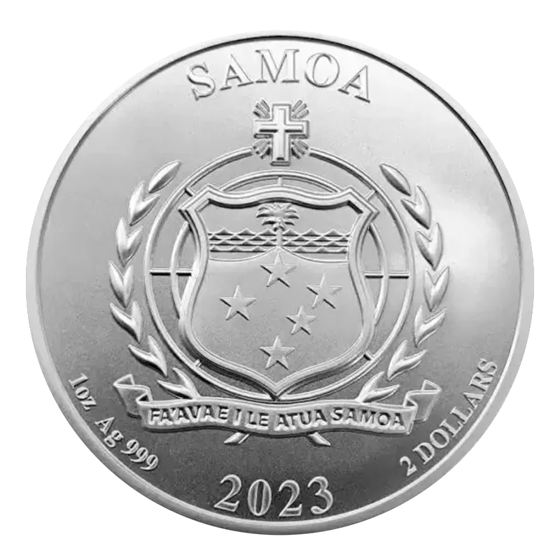 1oz Silver Coin - 2023 Samoa Vermilion Bird Coin