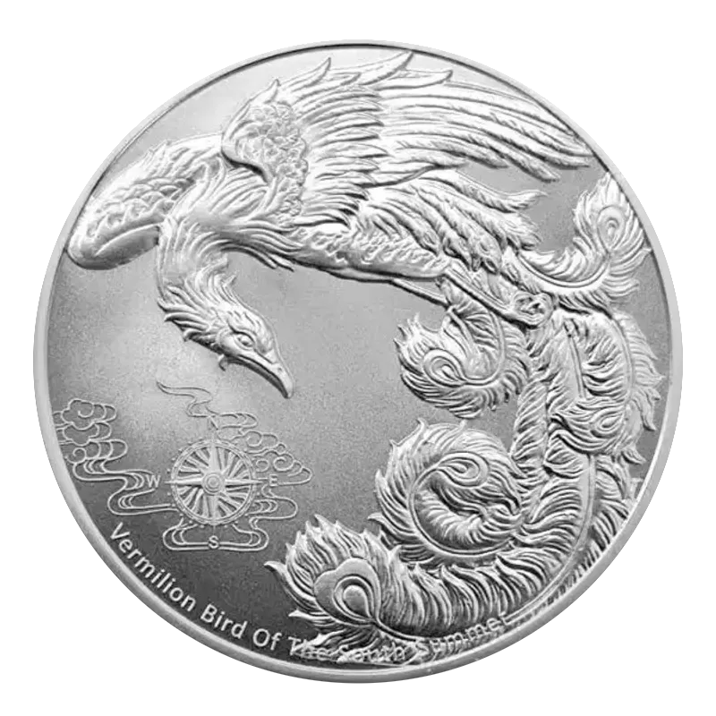 1oz Silver Coin - 2023 Samoa Vermilion Bird Coin