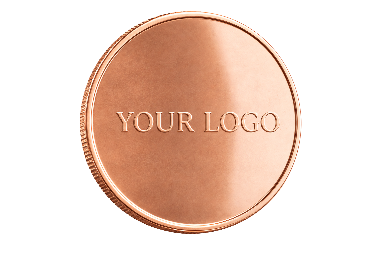 1oz Copper Round Your Own Design